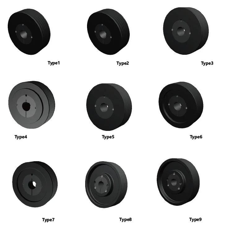 European Standard Pulley Spb150-3-2517 for Reaping Machine